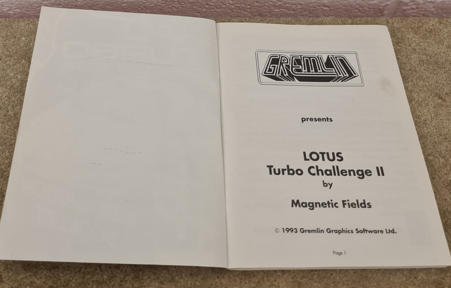 Lotus Turbo Challenge 2 Atari ST Game