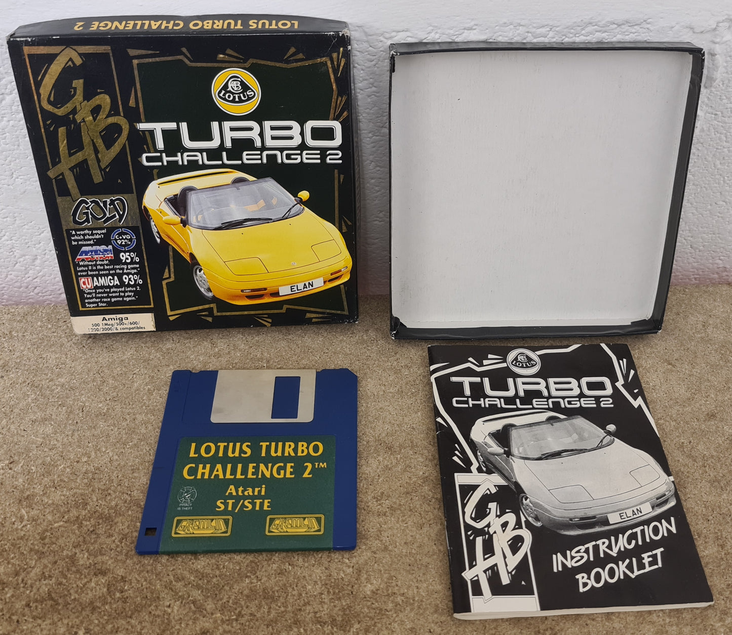 Lotus Turbo Challenge 2 Atari ST Game