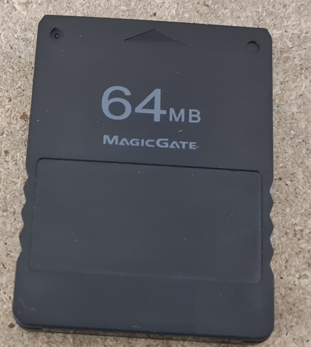 MagicGate 64 MB Memory Card Sony Playstation 2 (PS2) Accessory