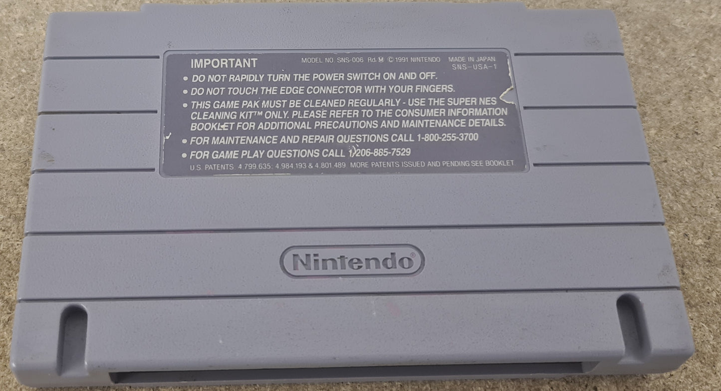 Top Gear Super Nintendo Entertainment System (SNES) NTSC U/C Game Cartridge Only