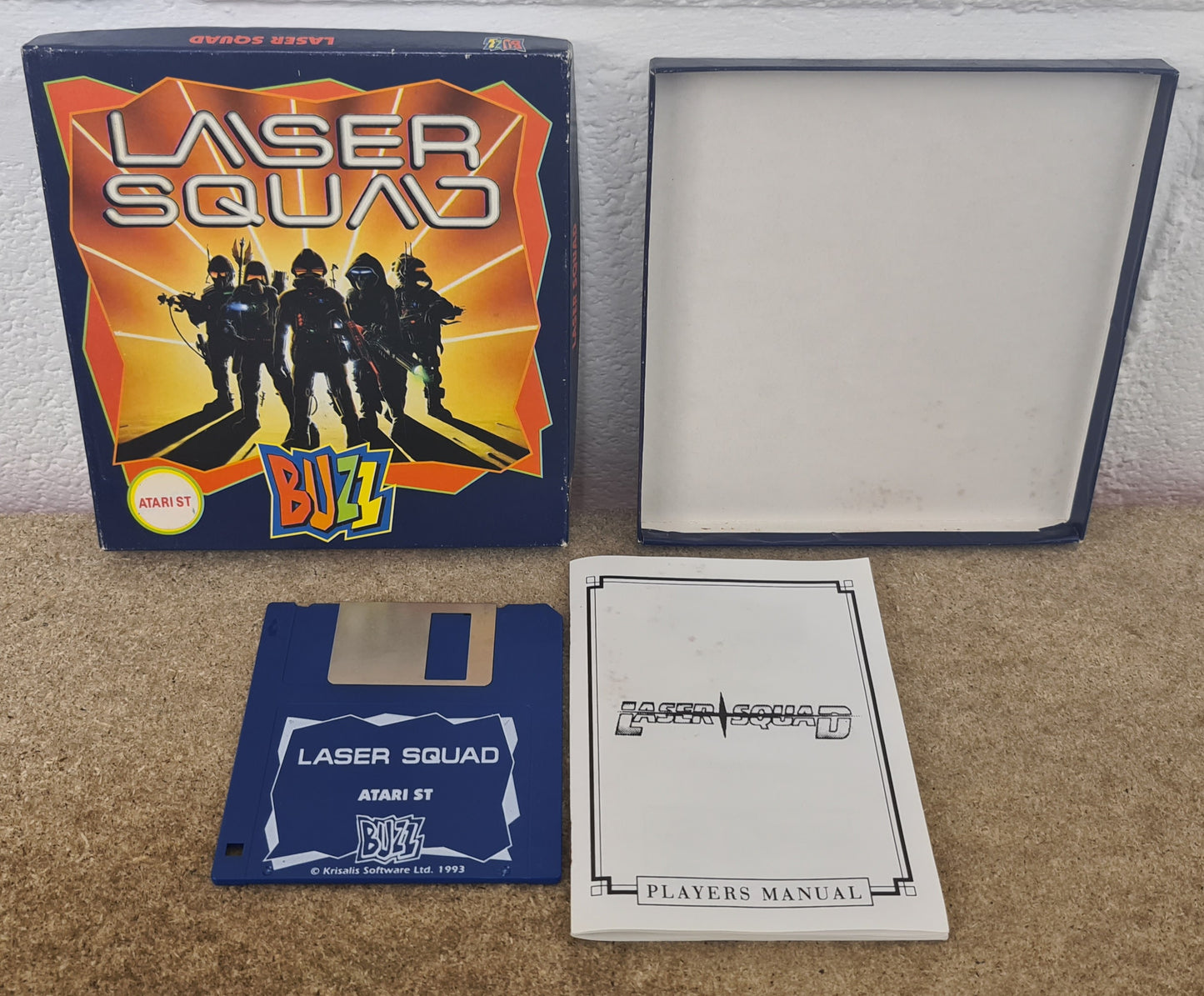 Laser Squad Atari ST RARE Game