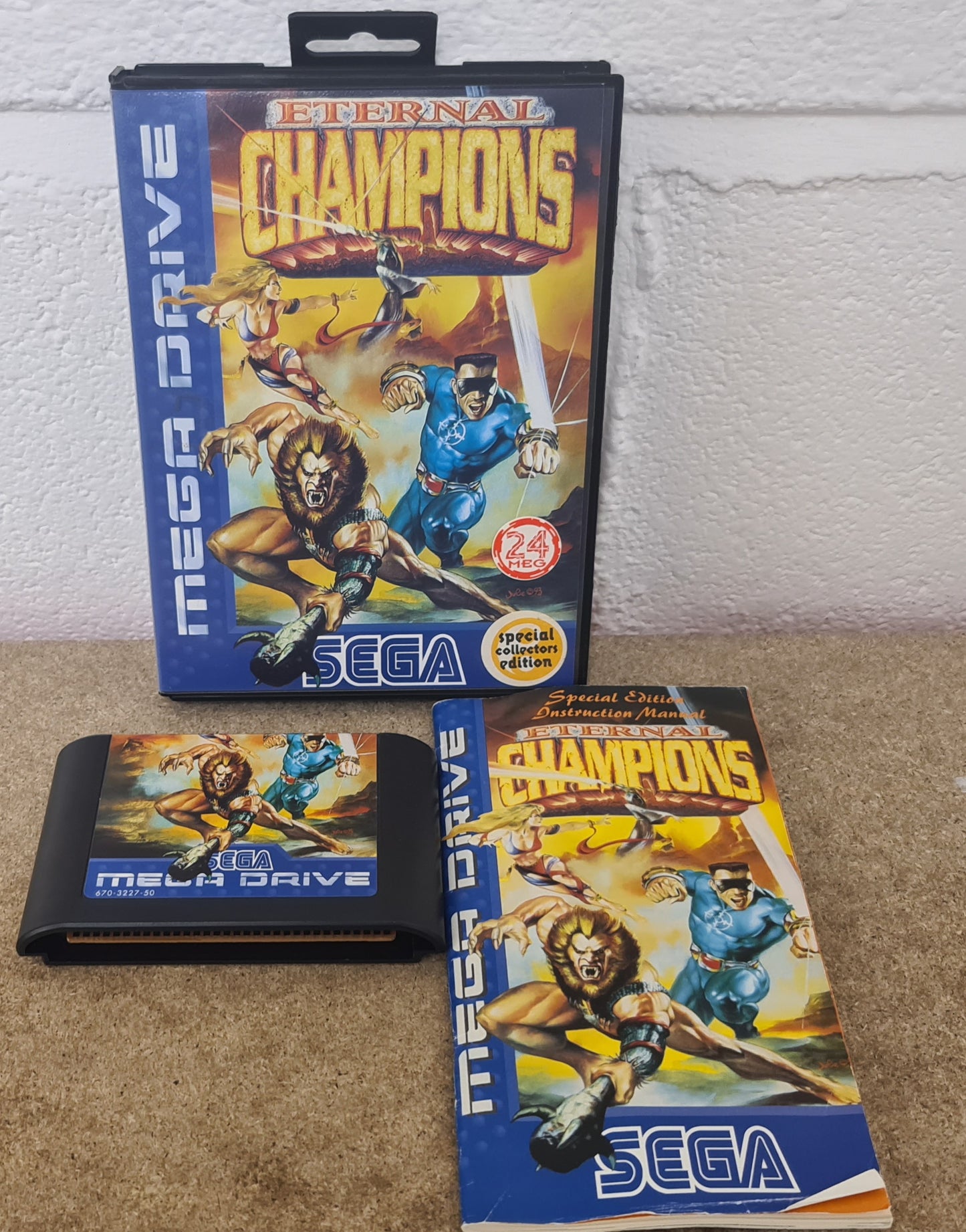 Eternal Champions Sega Mega Drive Game