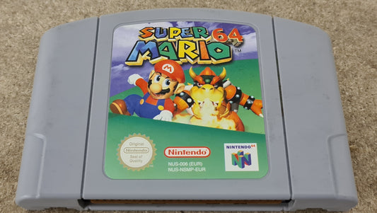 Super Mario 64 Nintendo 64 (N64) Game Cartridge Only