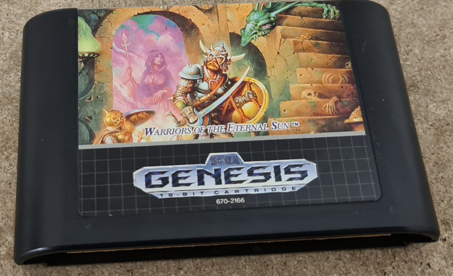 Dungeons & Dragons Warriors of the Eternal Sun Sega Genesis/Mega Drive Game Cartridge Only