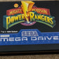 Mighty Morphin Power Rangers Sega Mega Drive Game Cartridge Only