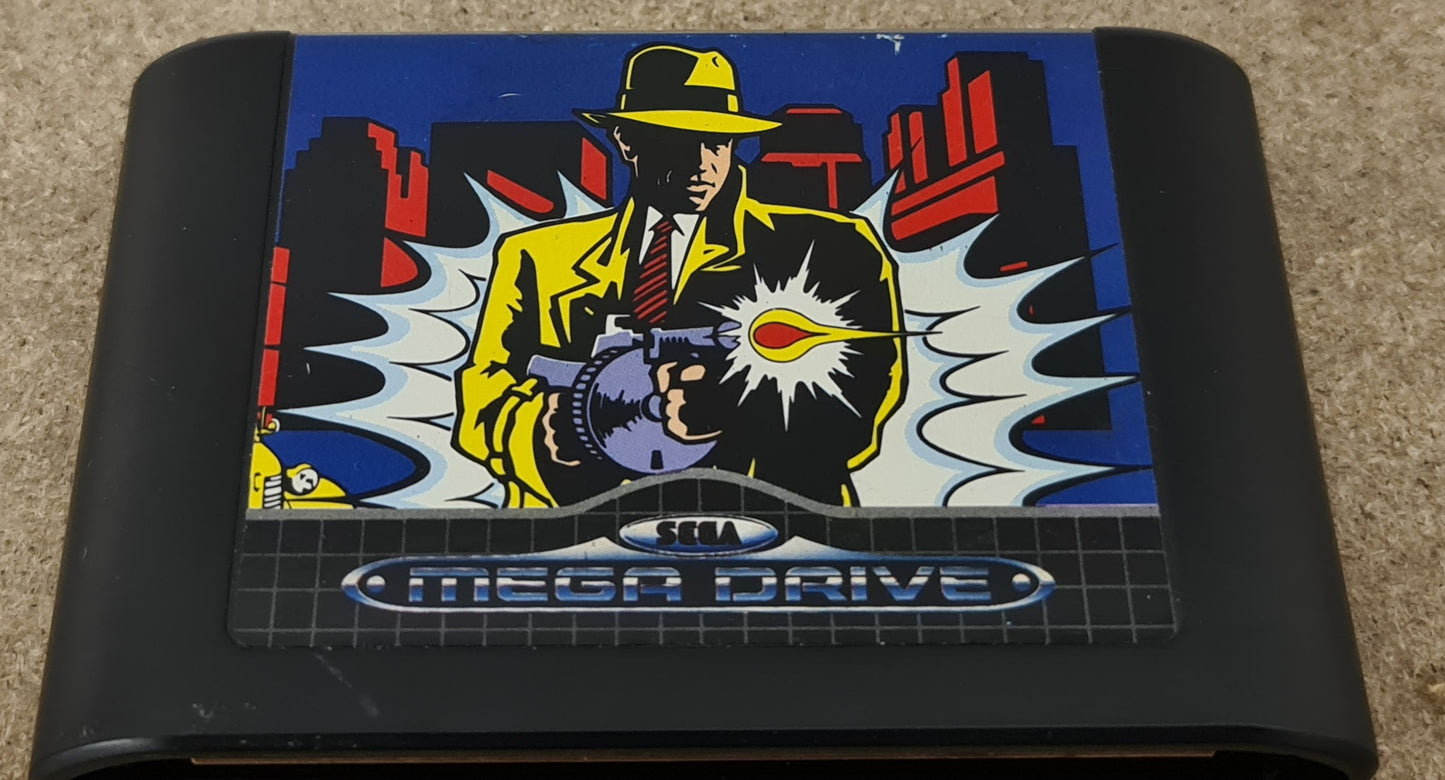 Dick Tracy Sega Mega Drive Game Cartridge Only