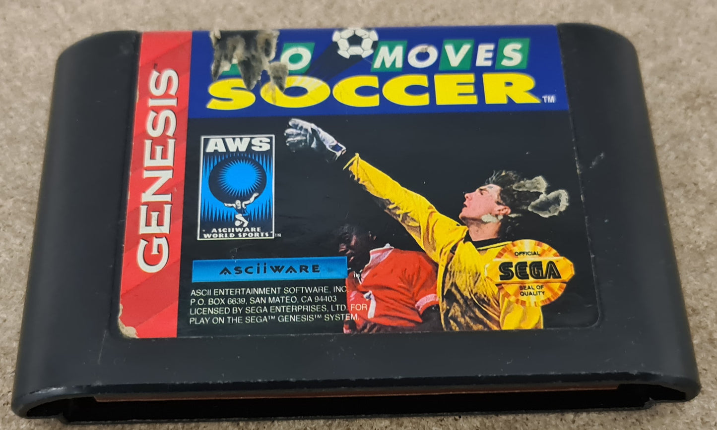 Pro Moves Soccer Sega Genesis/ Mega Drive RARE Game Cartridge Only