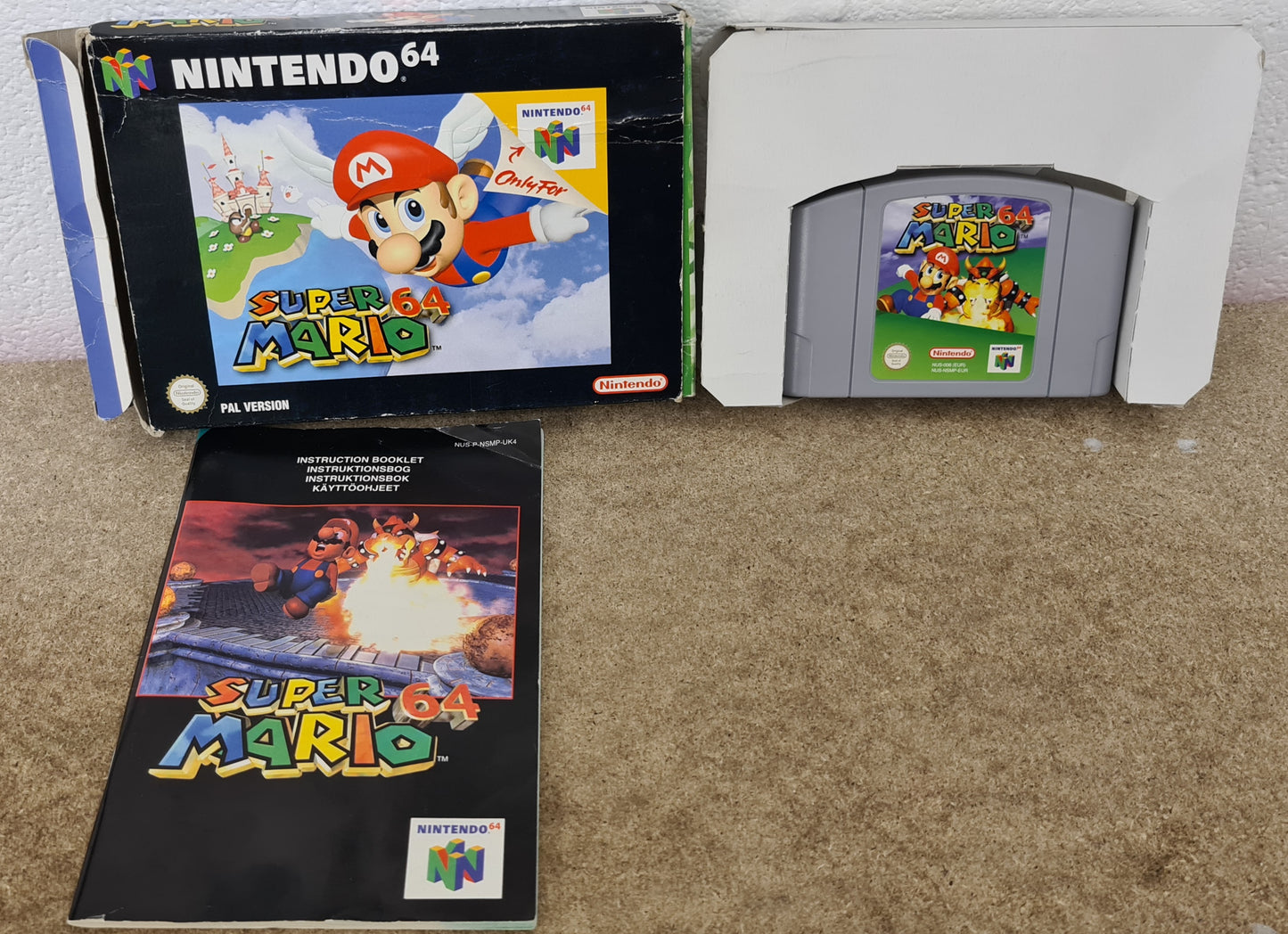 Super Mario 64 Nintendo 64 (N64) Game