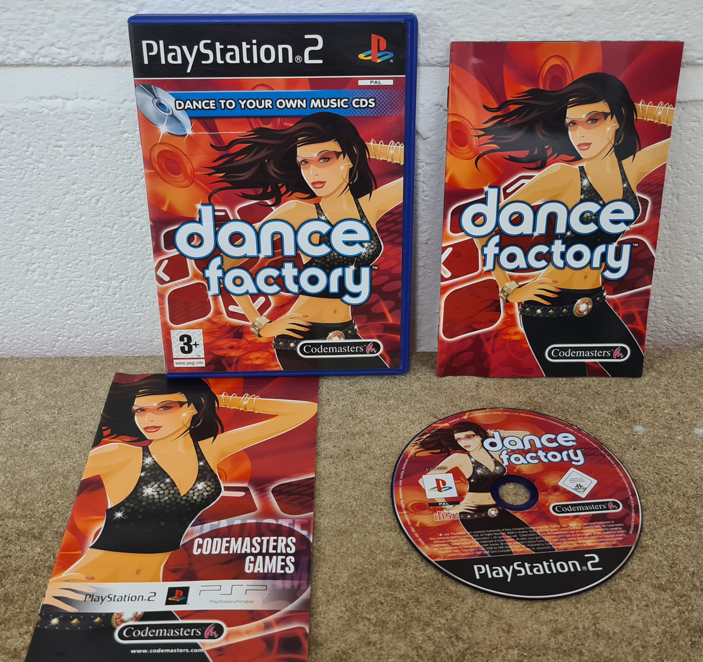 Dance Factory Sony Playstation 2 (PS2) Game