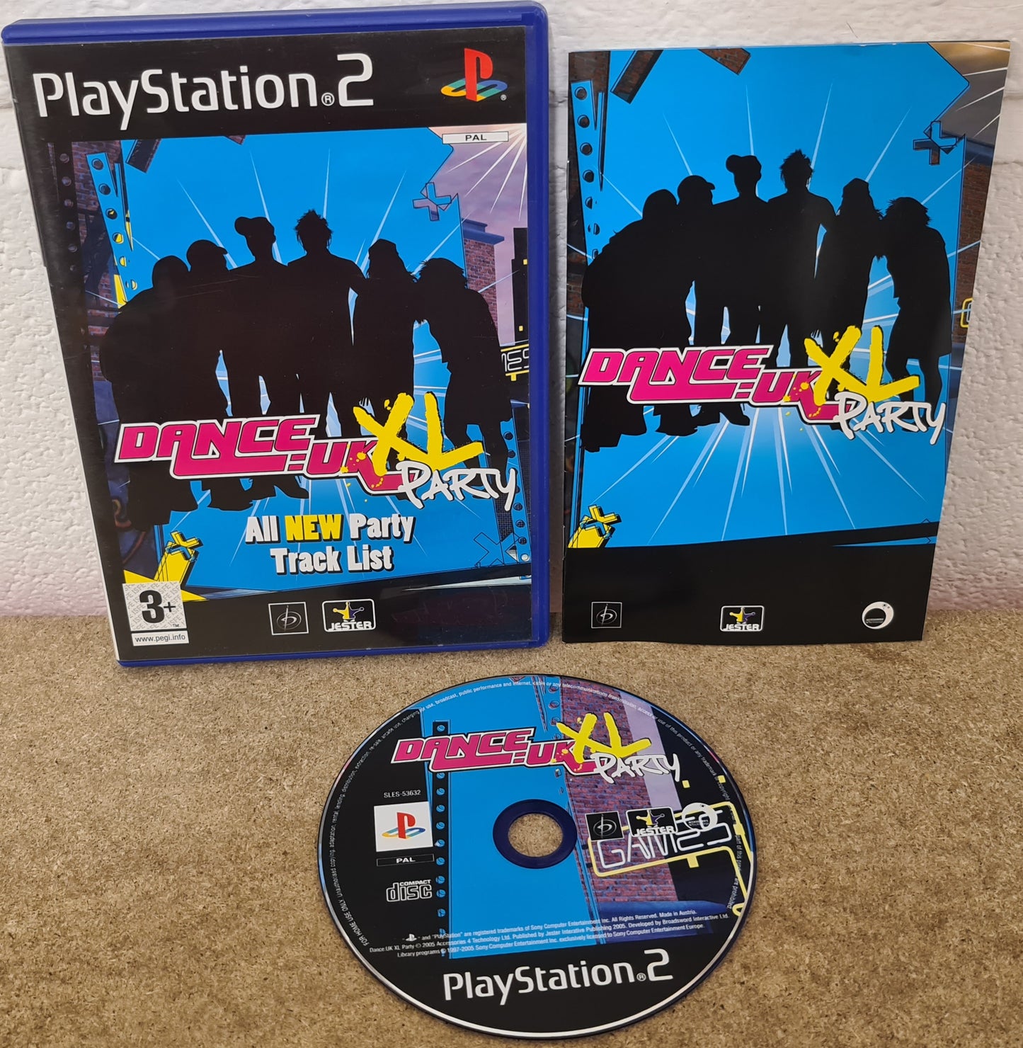 Dance UK XL Party Sony Playstation 2 (PS2) Game