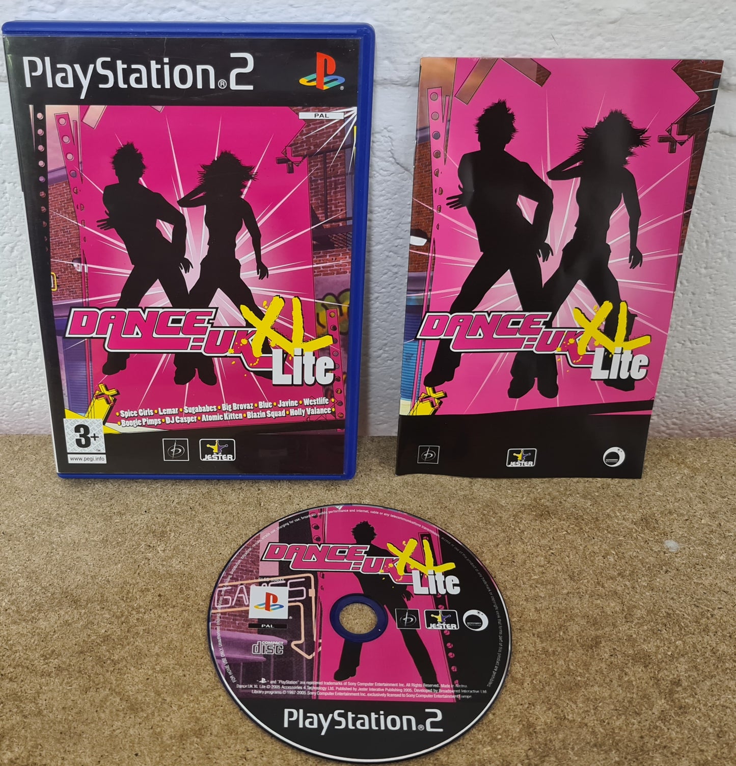 Dance UK XL Lite Sony Playstation 2 (PS2) Game