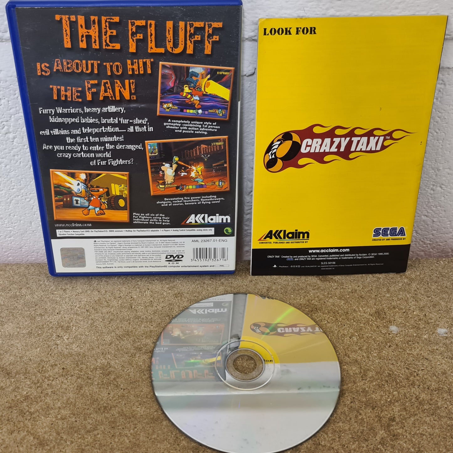 Fur Fighters: Viggos Revenge Sony PlayStation 2 (PS2) Game