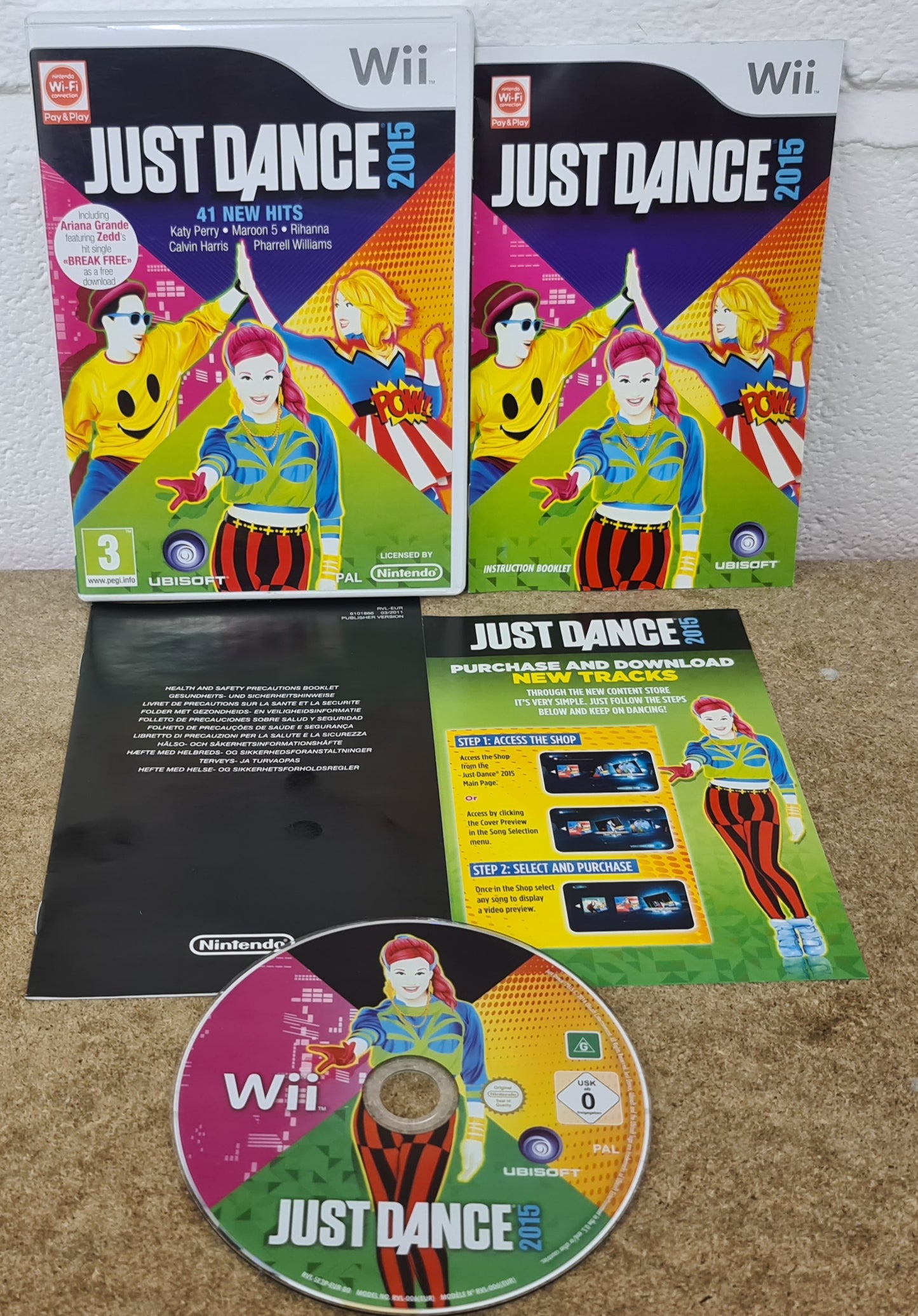 Just Dance 2015 Nintendo Wii Game