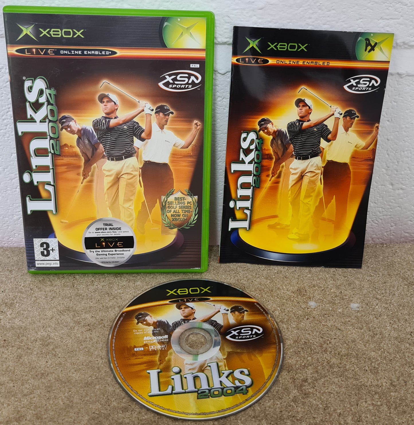Links 2004 Microsoft Xbox Game