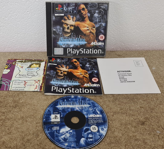 Shadow Man with Map Sony Playstation 1 (PS1) Game