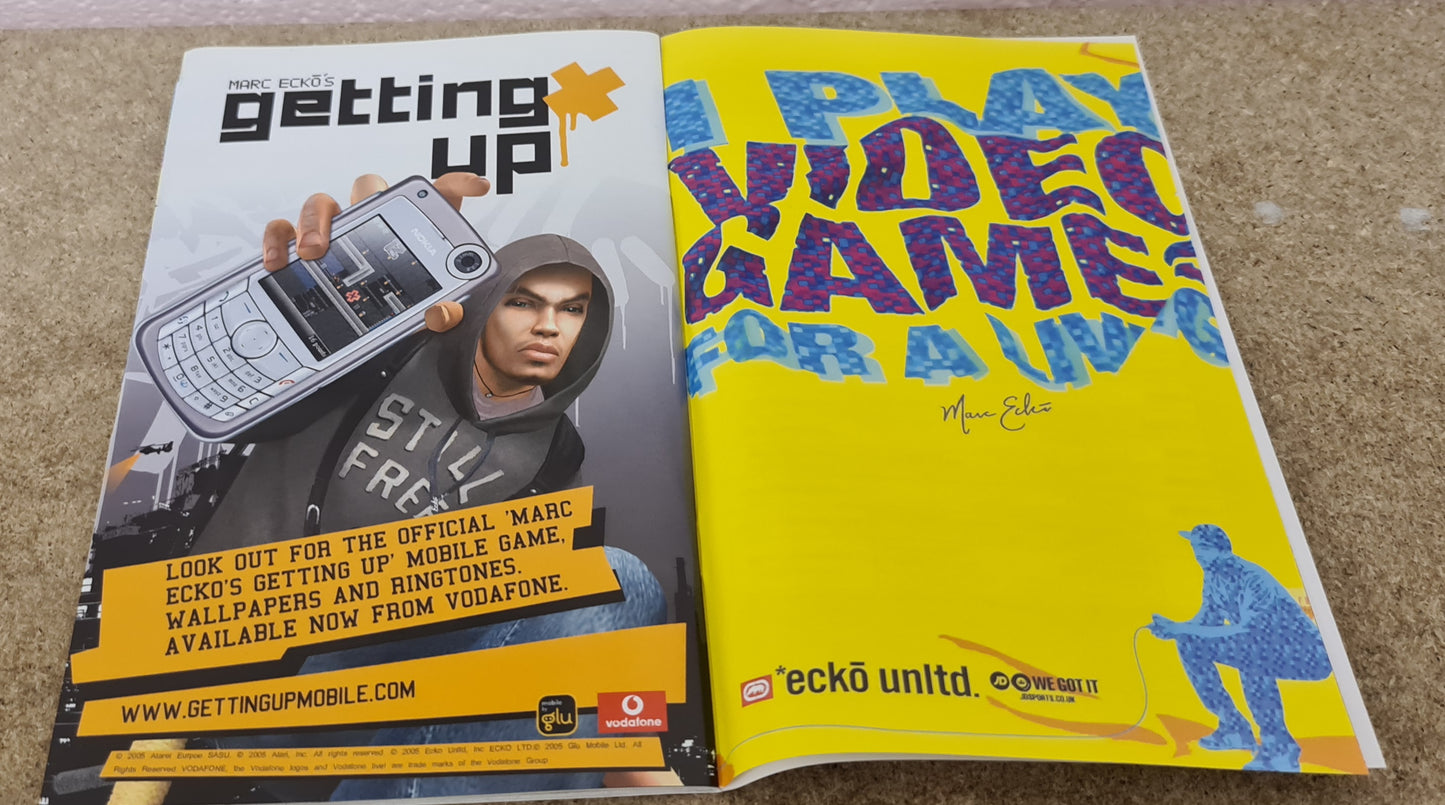 Getting Up Limited Edition Microsoft Xbox Game