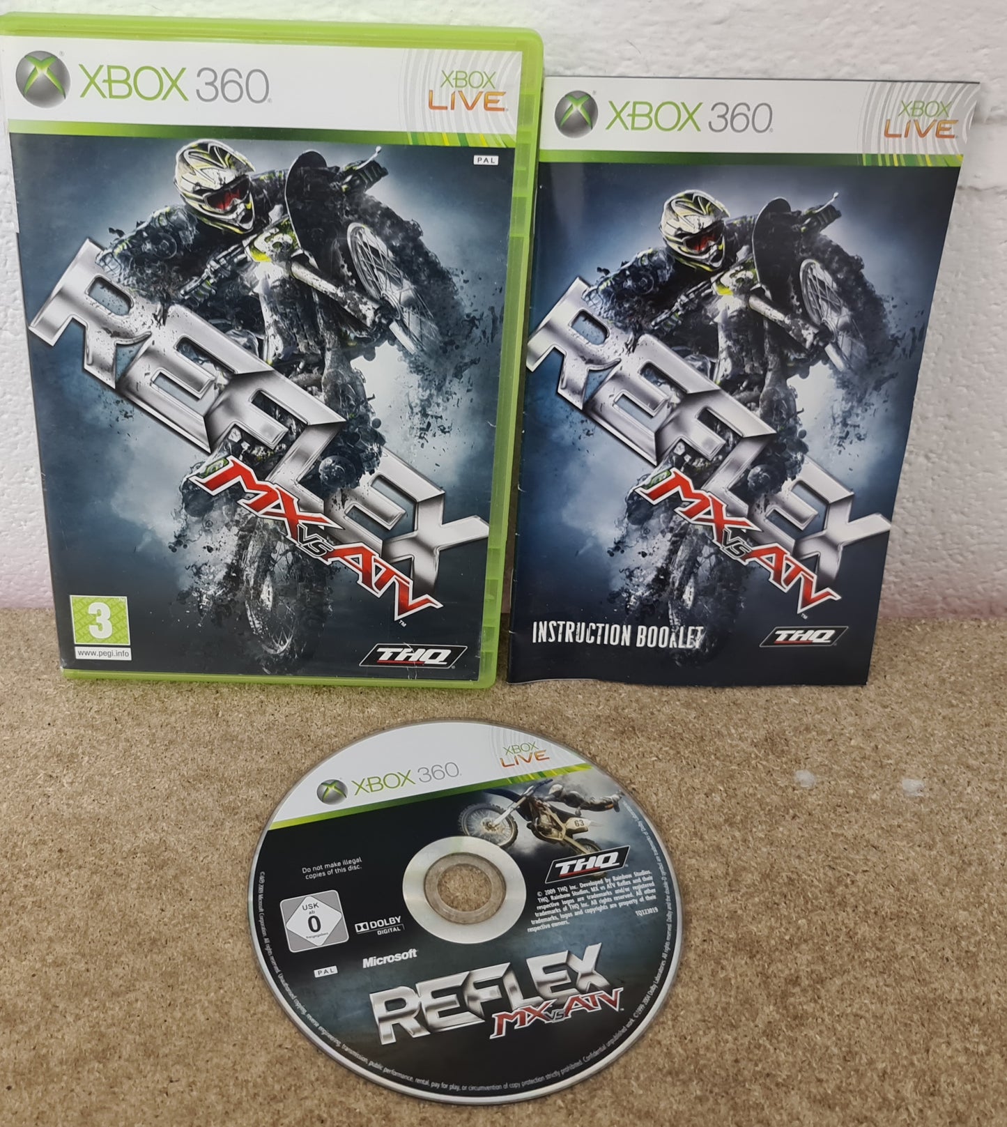 MX Vs ATV Reflex Microsoft Xbox 360 Game