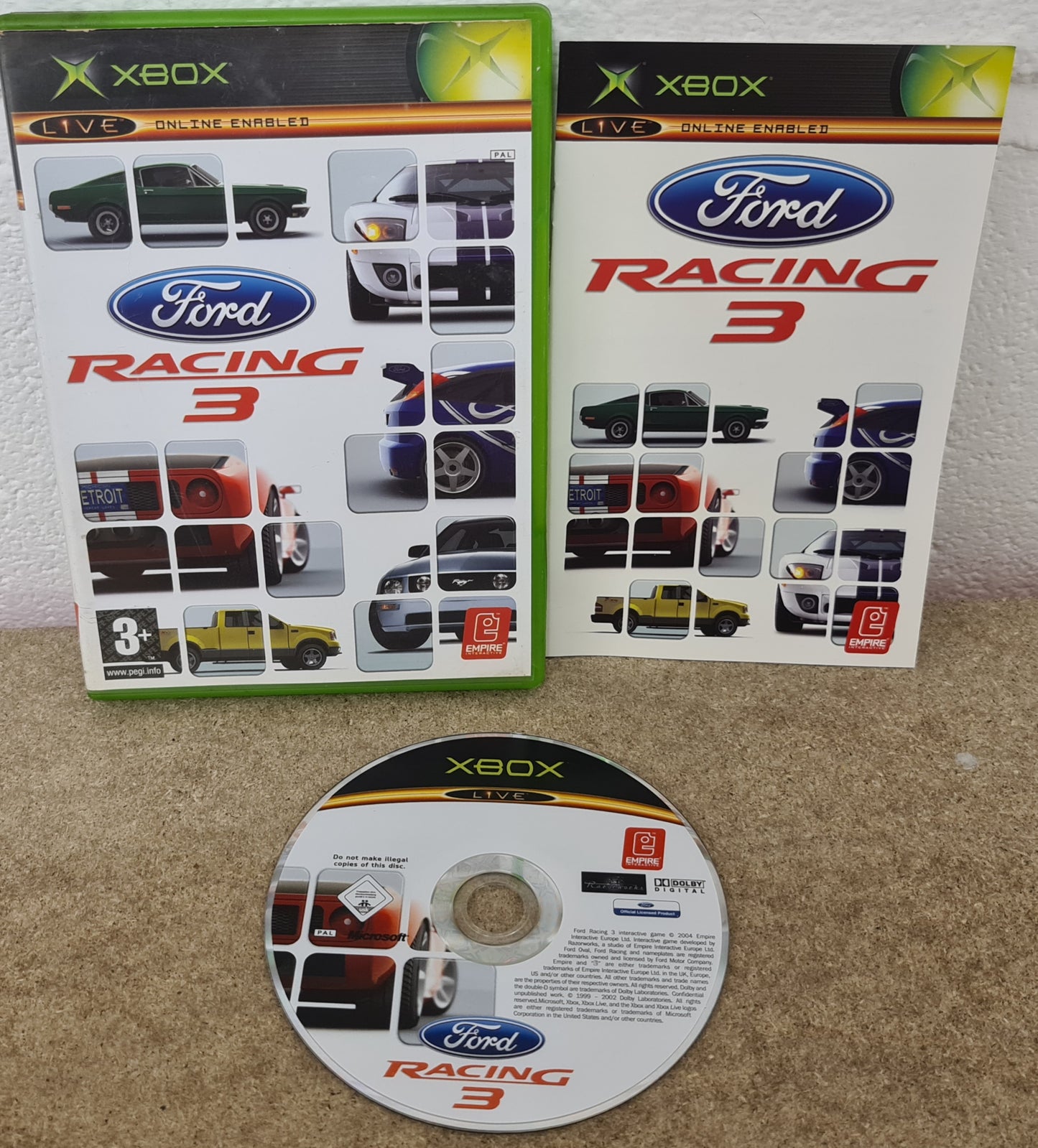 Ford Racing 3 Microsoft Xbox Game