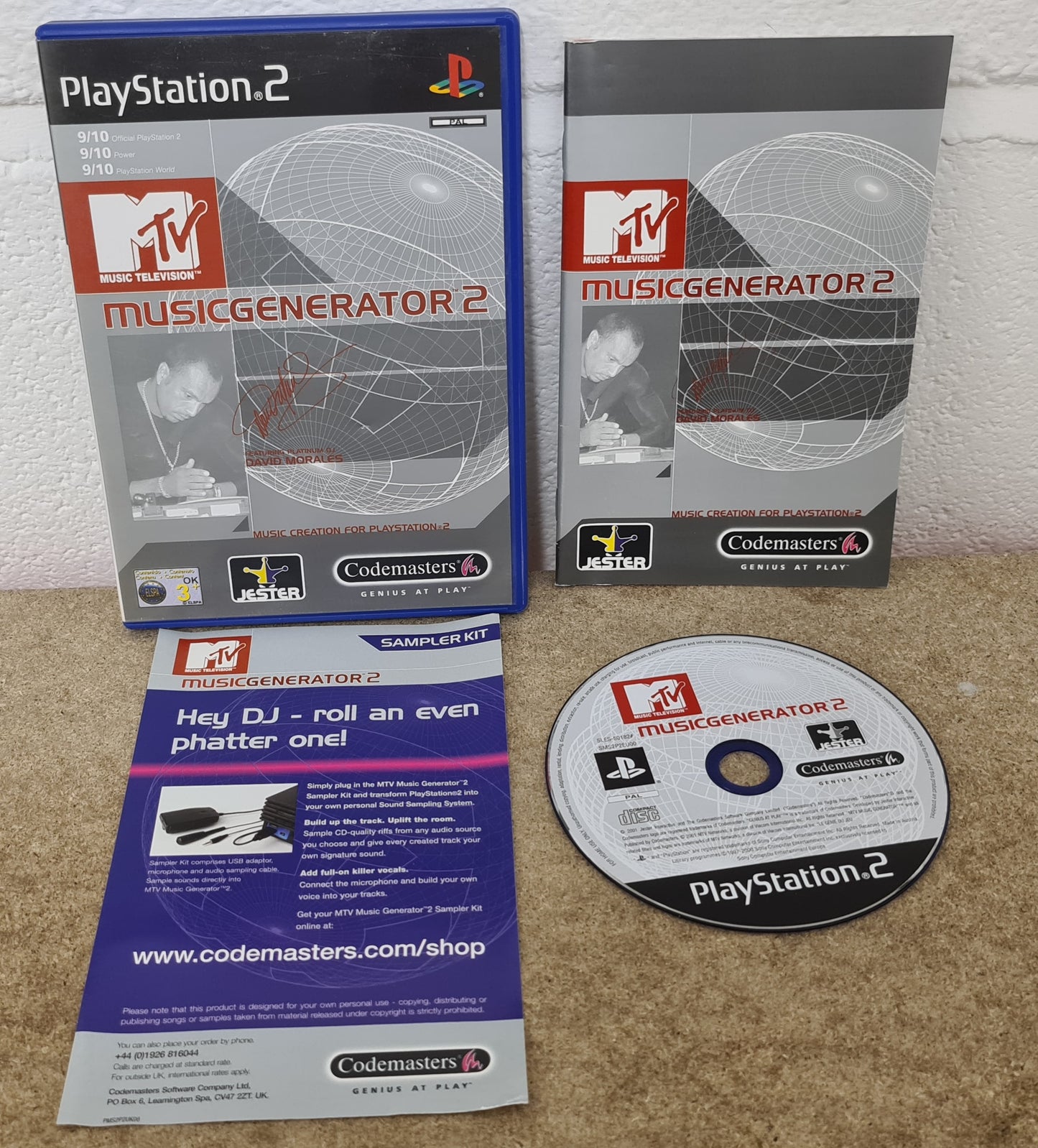 MTV Music Generator 2 Sony Playstation 2 (PS2) Game