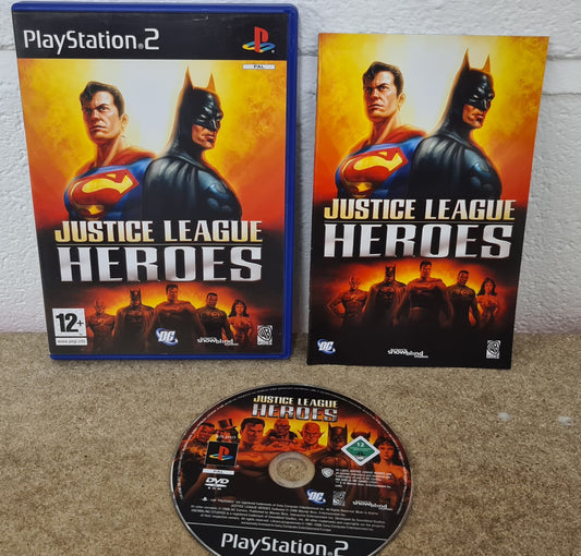 Justice League Heroes Sony Playstation 2 (PS2) Game