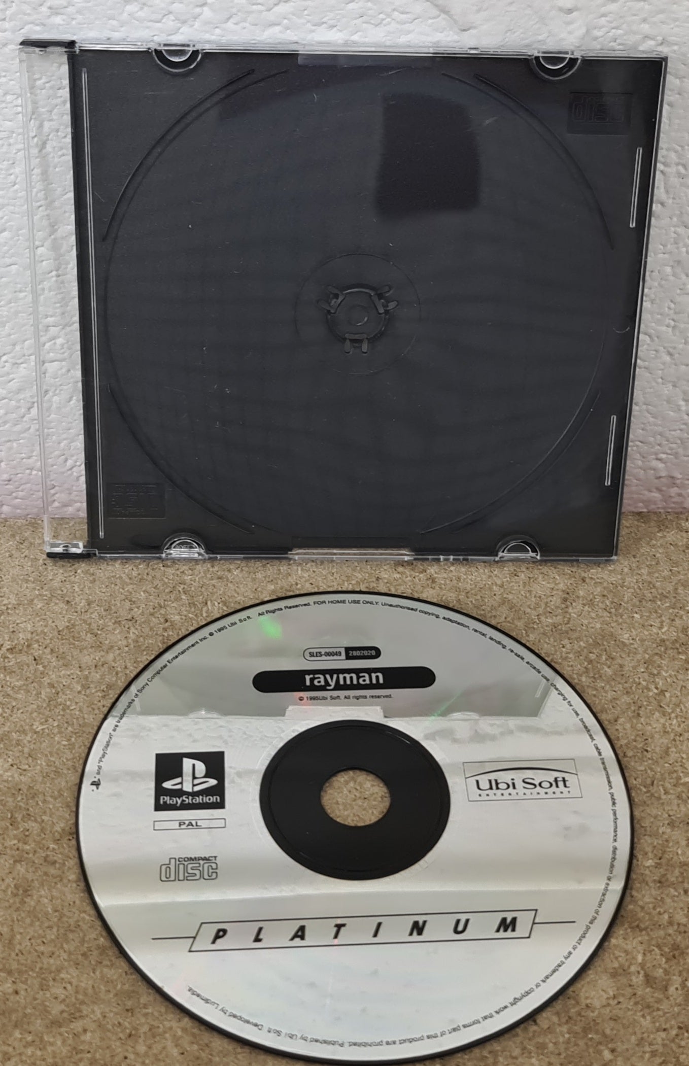 Rayman Sony Playstation 1 (PS1) Game Disc Only