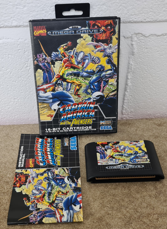 Captain America and the Avengers Sega Mega Drive Game