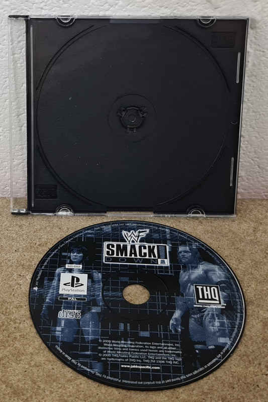 WWF Smackdown Black Label Sony Playstation 1 (PS1) Game Disc Only