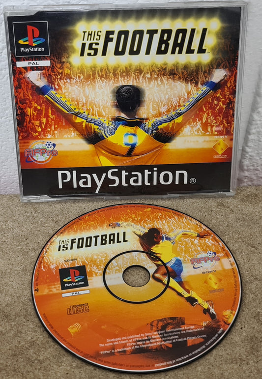 This is Football RARE for Display Purposes Only Case Sony Playstation 1 (PS1) Game