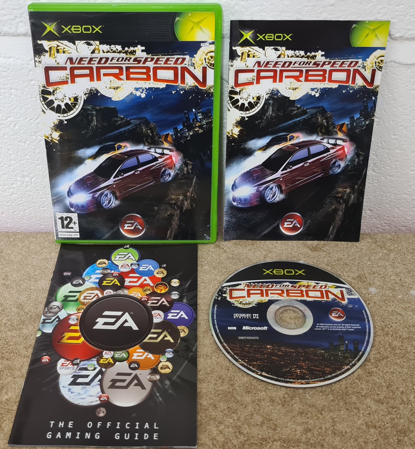 Need for Speed Carbon Microsoft Xbox Game