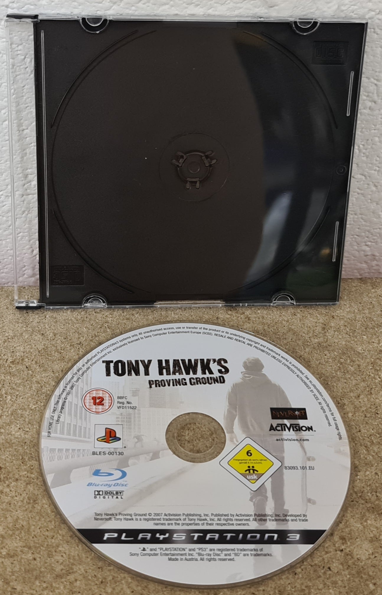 Tony Hawk's Proving Ground Sony Playstation 3 (PS3) Game Disc Only