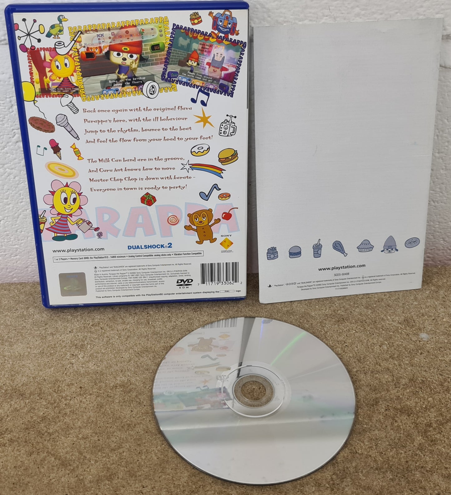 Parappa the Rapper 2 Sony Playstation 2 (PS2) Game
