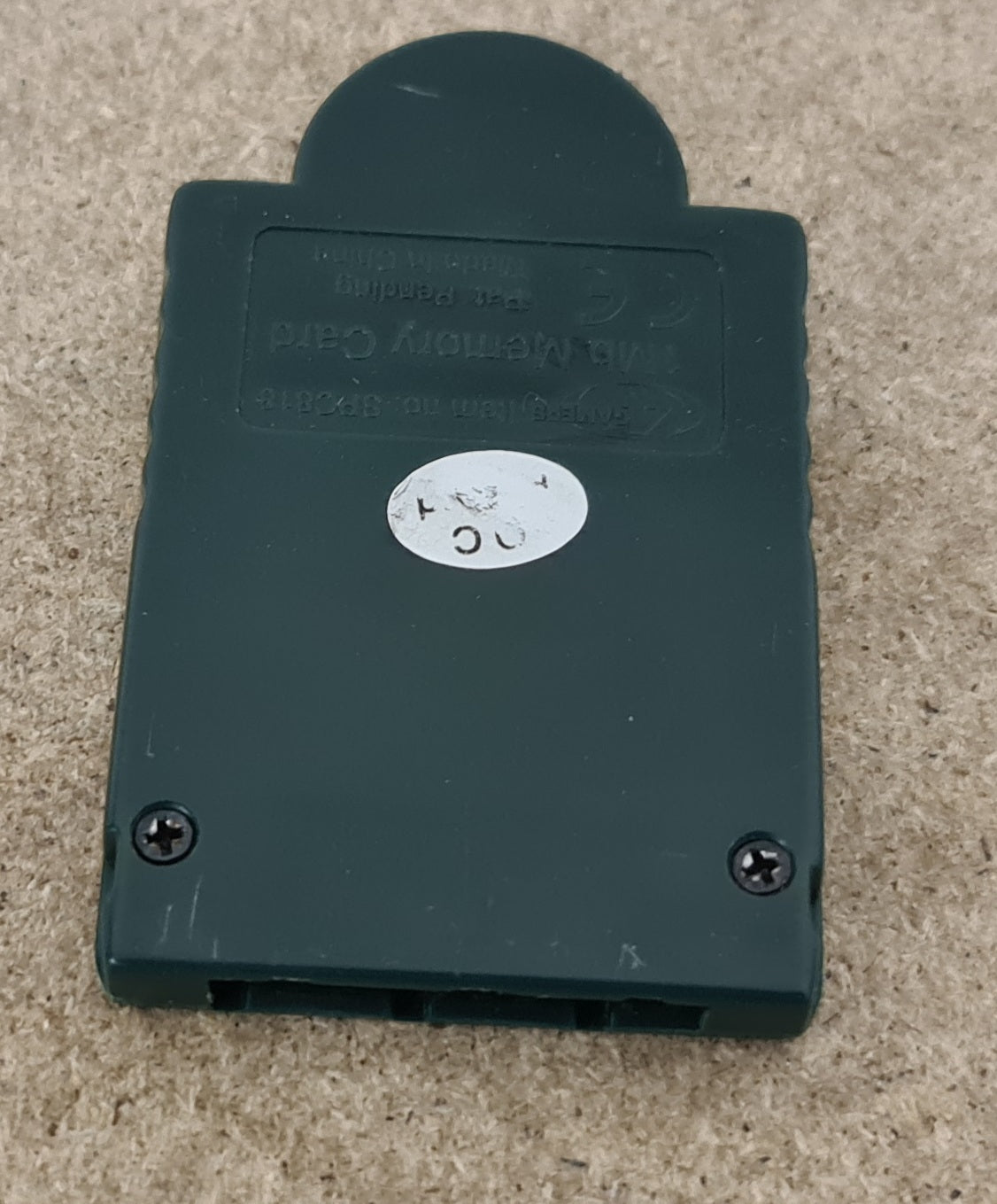 Jaguar Racing Memory Card Sony Playstation 1 (PS1) RARE Accessory