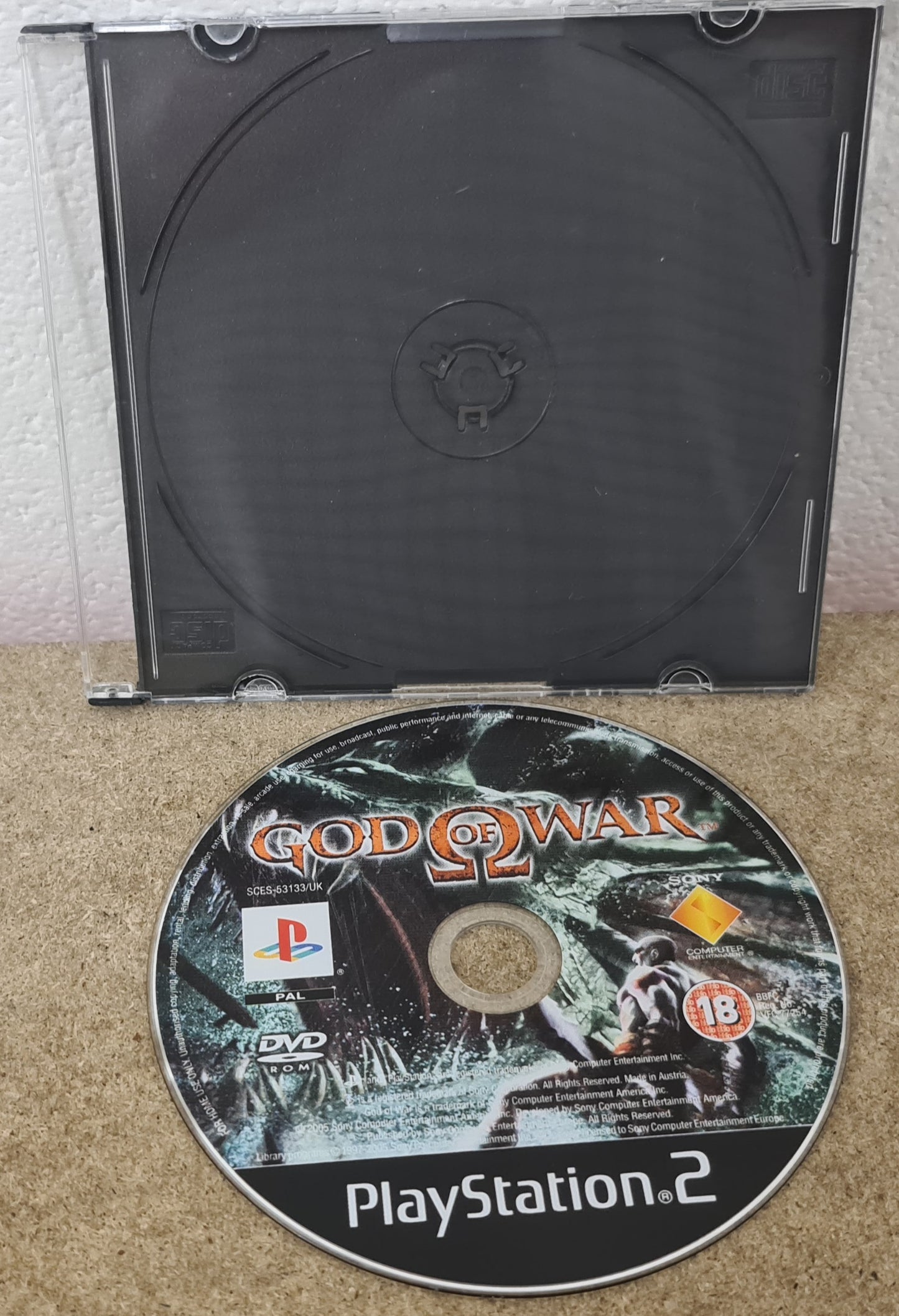 God of War Sony Playstation 2 (PS2) Game Disc Only