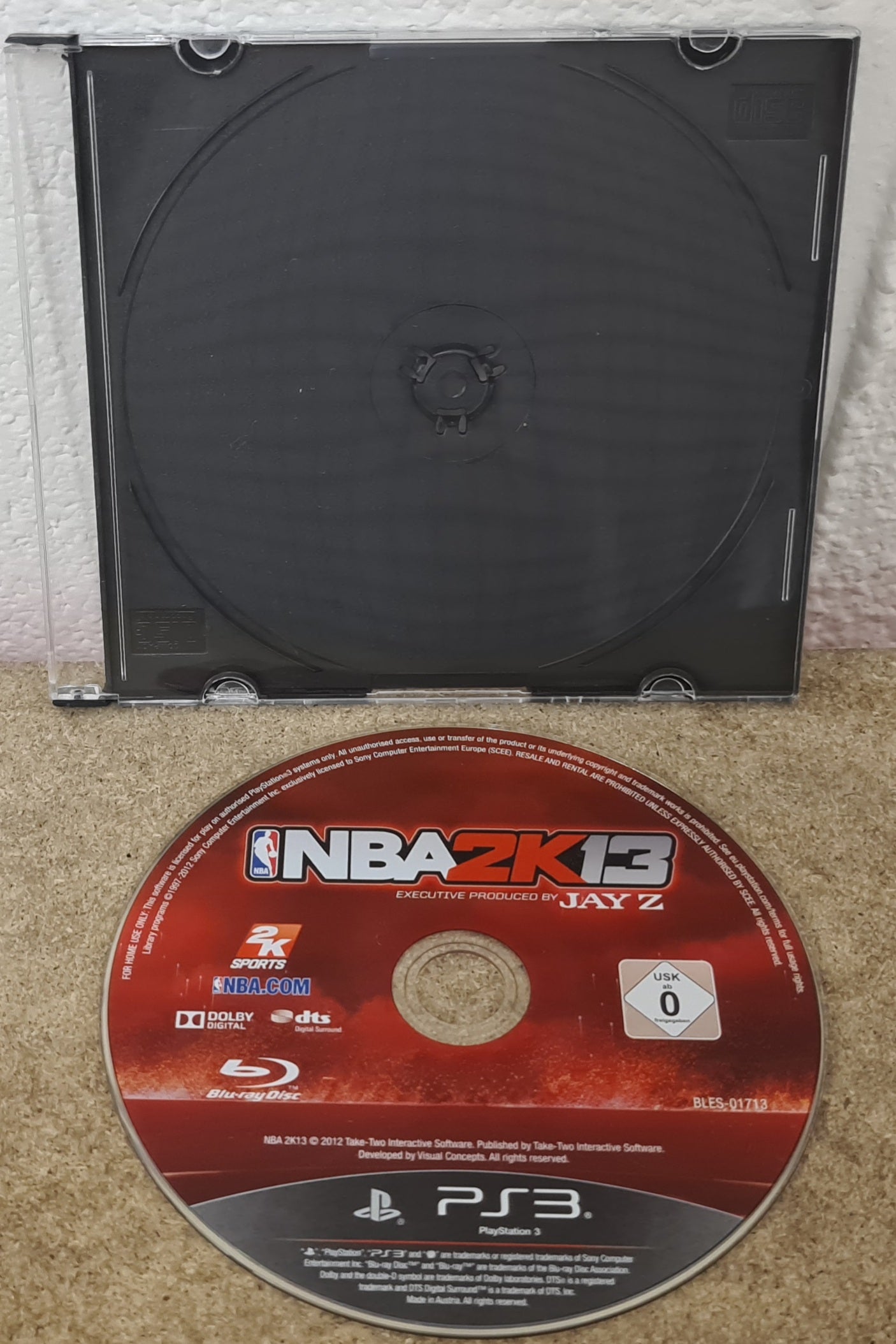 NBA 2K13 Sony Playstation 3 (PS3) Game Disc Only