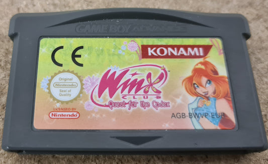 Winx Club Quest for the Codex Nintendo Game Boy Advance Game Cartridge Only