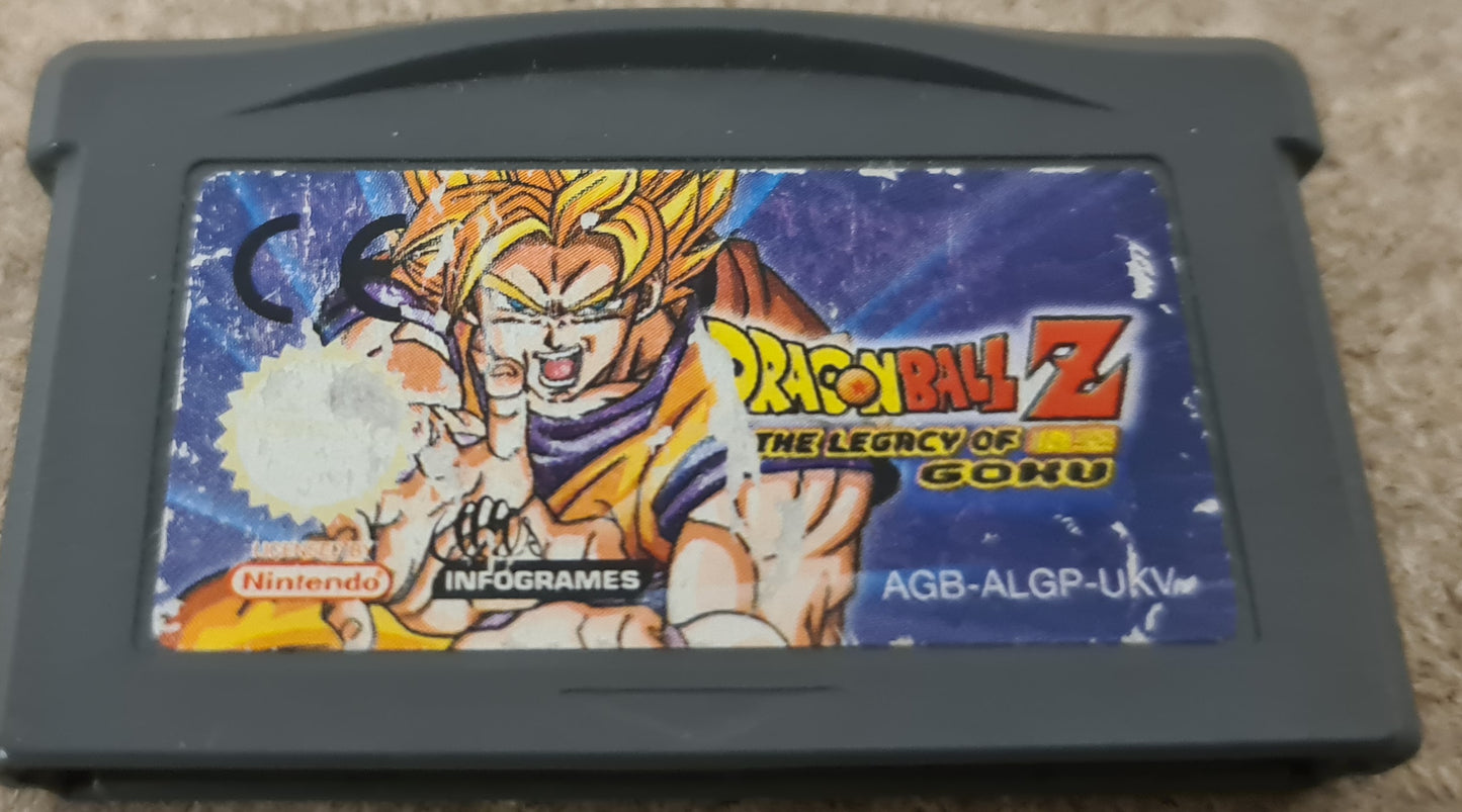 Dragon Ball Z the Legacy of Goku Nintendo Game Boy Advance Game Cartridge Only