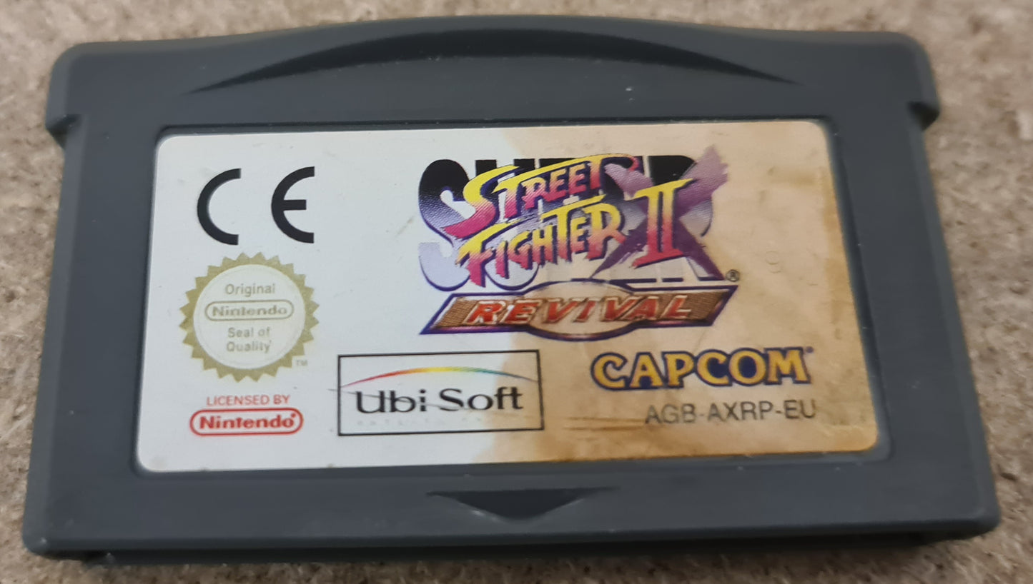 Street Fighter II Revival Nintendo Game Boy Advance Game Cartridge Only