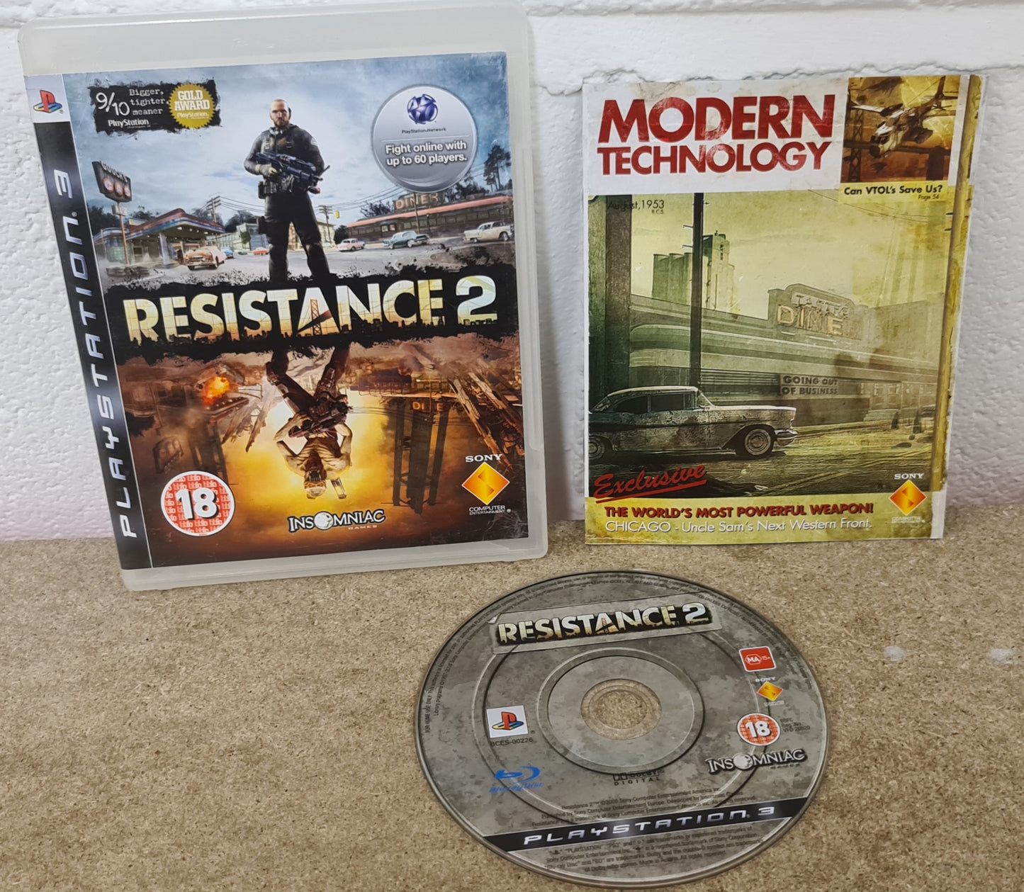 Resistance 2 Sony Playstation 3 (PS3) Game
