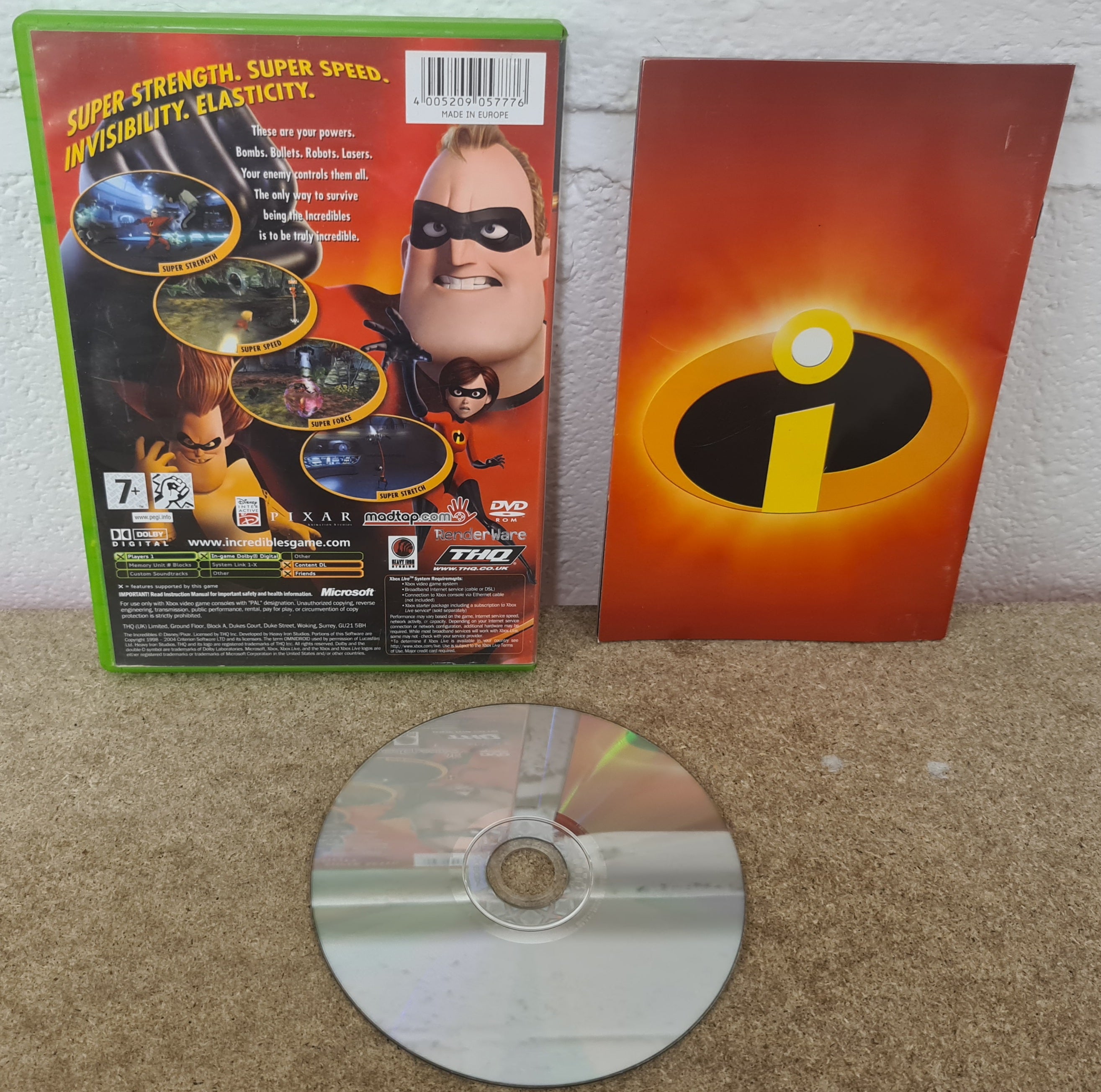 The incredibles sales xbox game