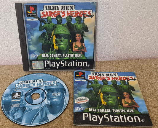 Army Men Sarge's Heroes Sony Playstation 1 (PS1) Game