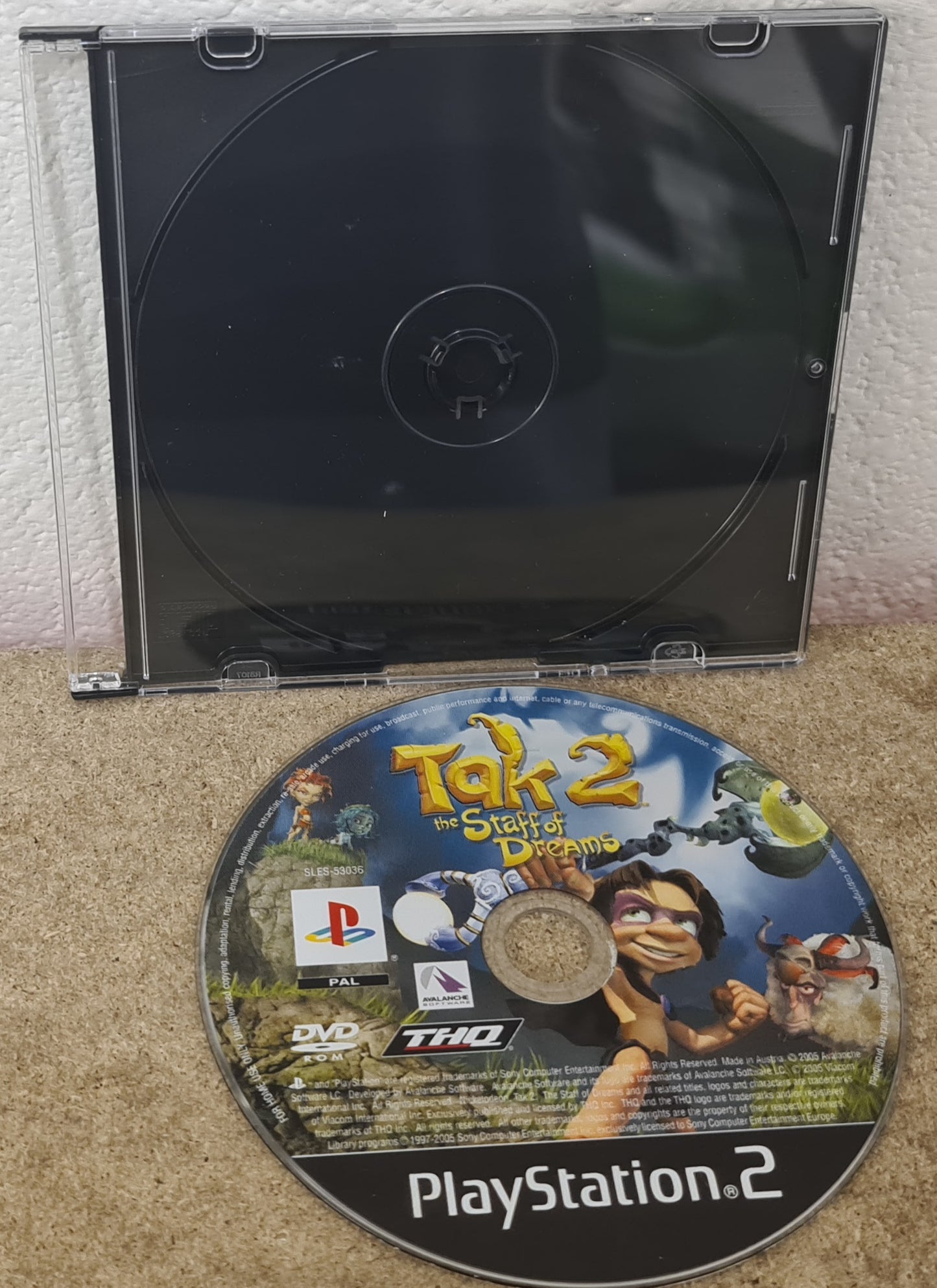 Tak 2 the Staff of Dreams Sony Playstation 2 (PS2) Game Disc Only