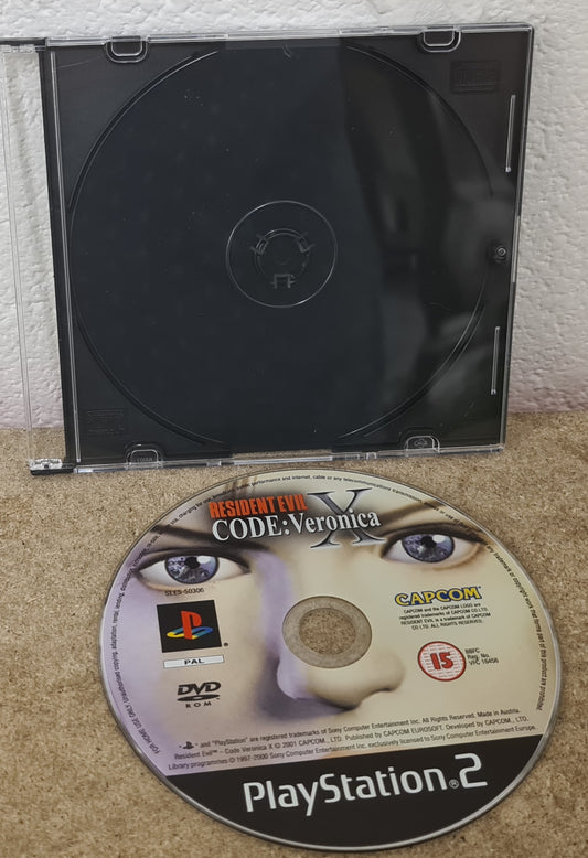 Resident Evil Code Veronica X Sony Playstation 2 (PS2) Game Disc Only
