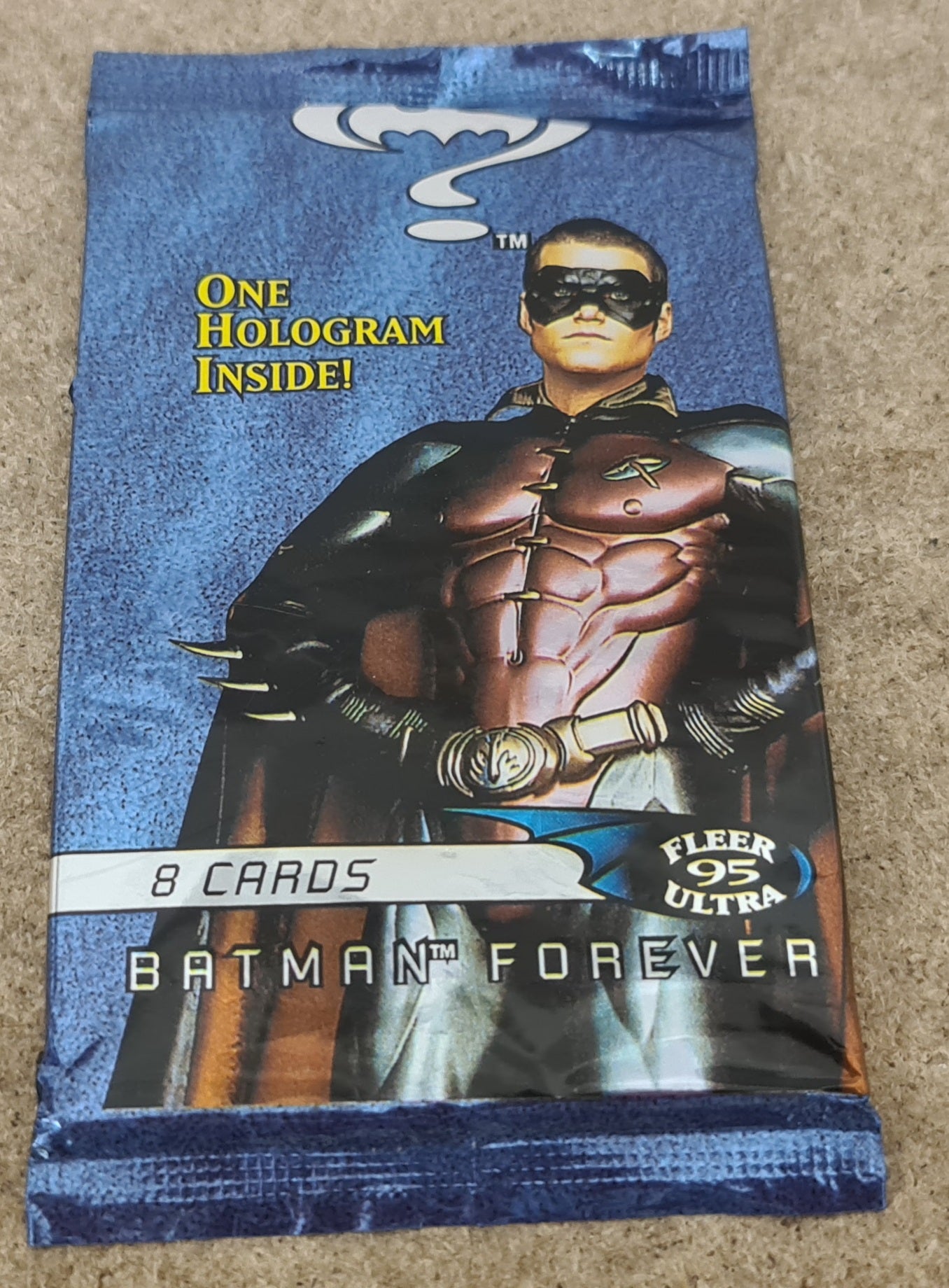 Brand New and Sealed 8 Batman Forever Cards