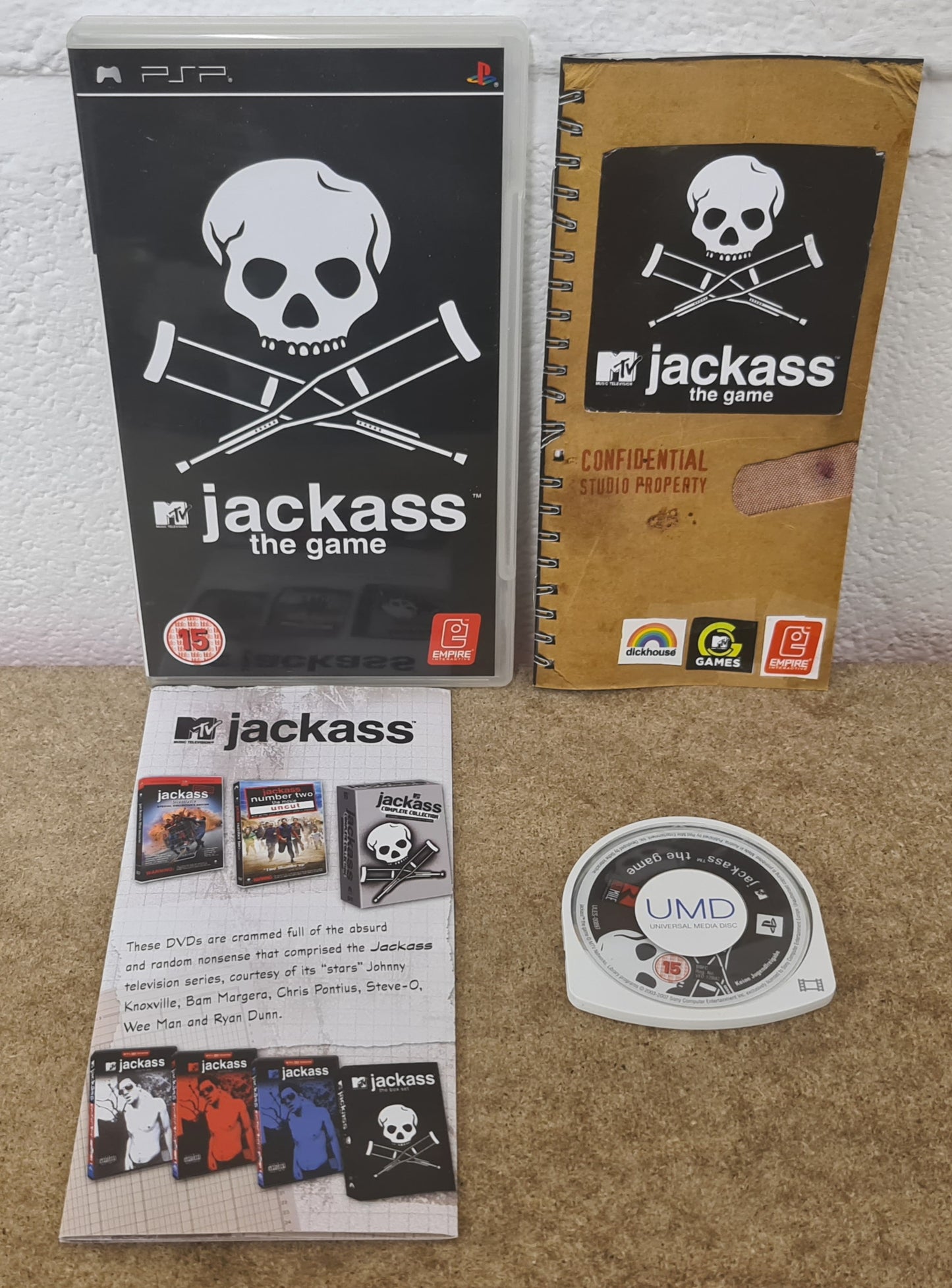 Jackass Sony PSP Game