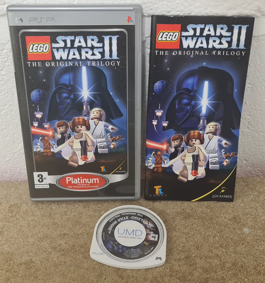 Lego Star Wars II the Original Trilogy Sony PSP Game