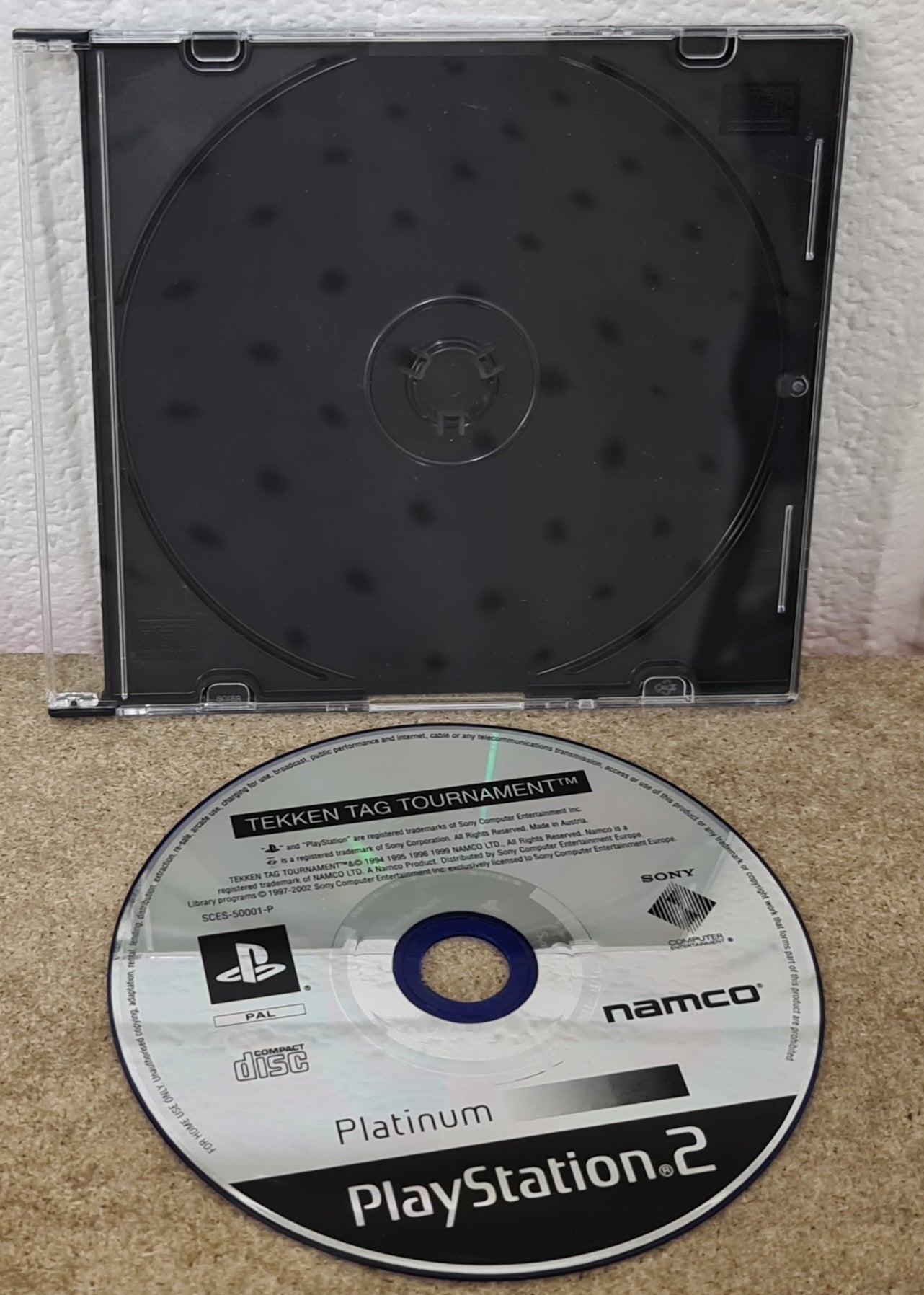 Tekken Tag Tournament Sony Playstation 2 (PS2) Game Disc Only
