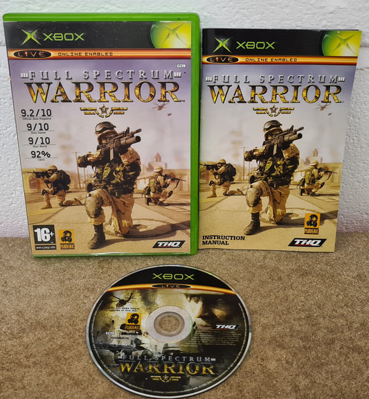Full Spectrum Warrior Microsoft Xbox Game