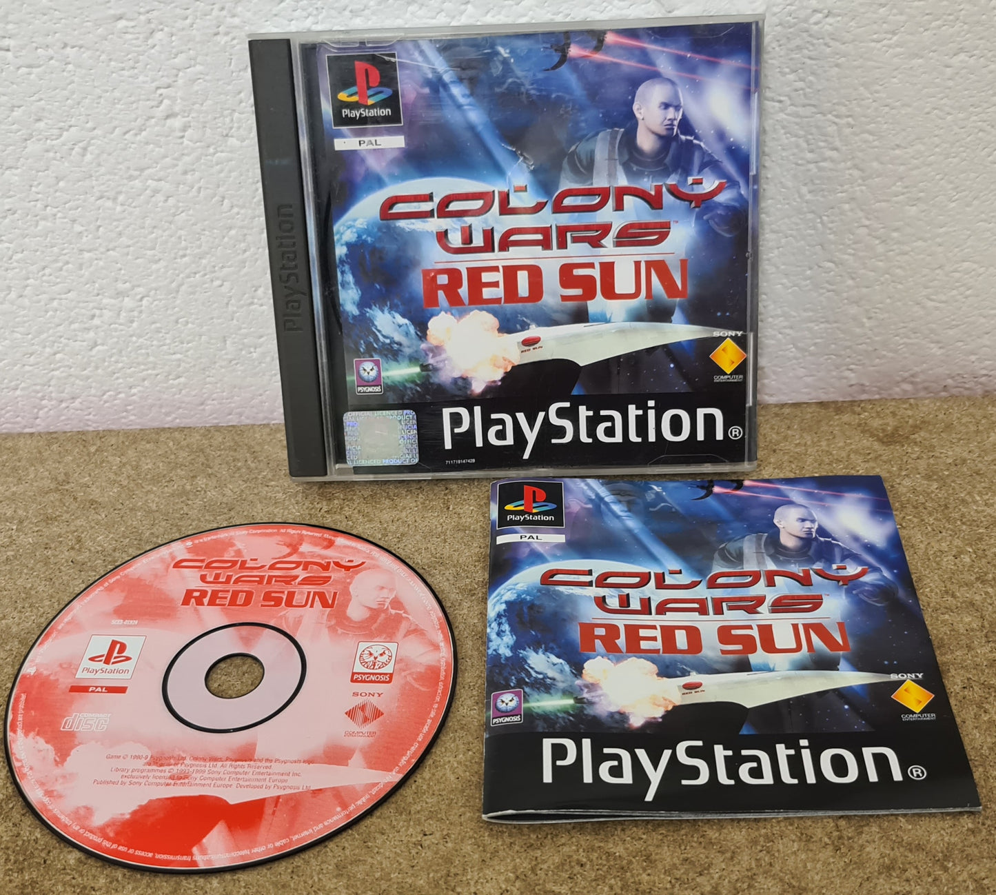 Colony Wars Red Sun Sony Playstation 1 (PS1) Game