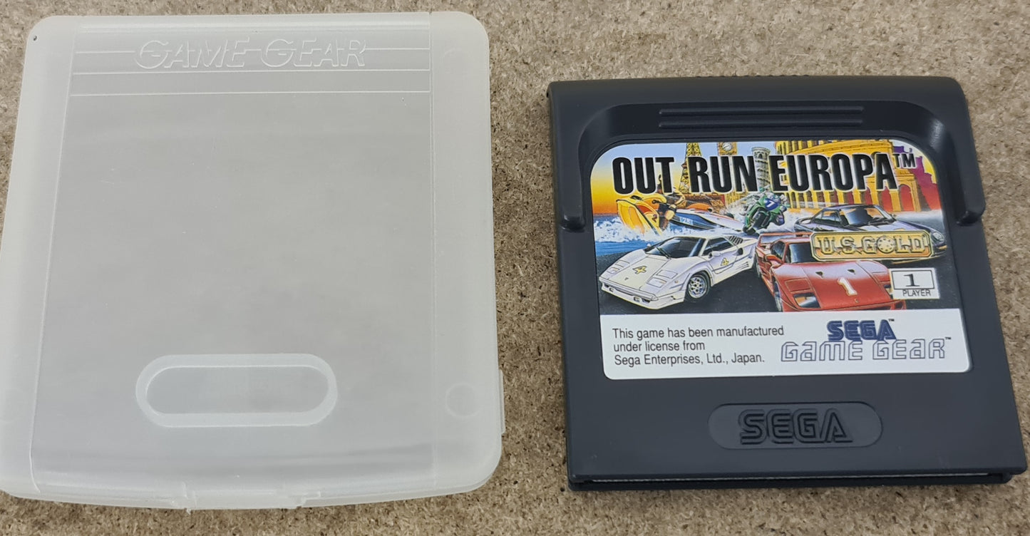 Out Run Europa Sega Game Gear Game Cartridge Only