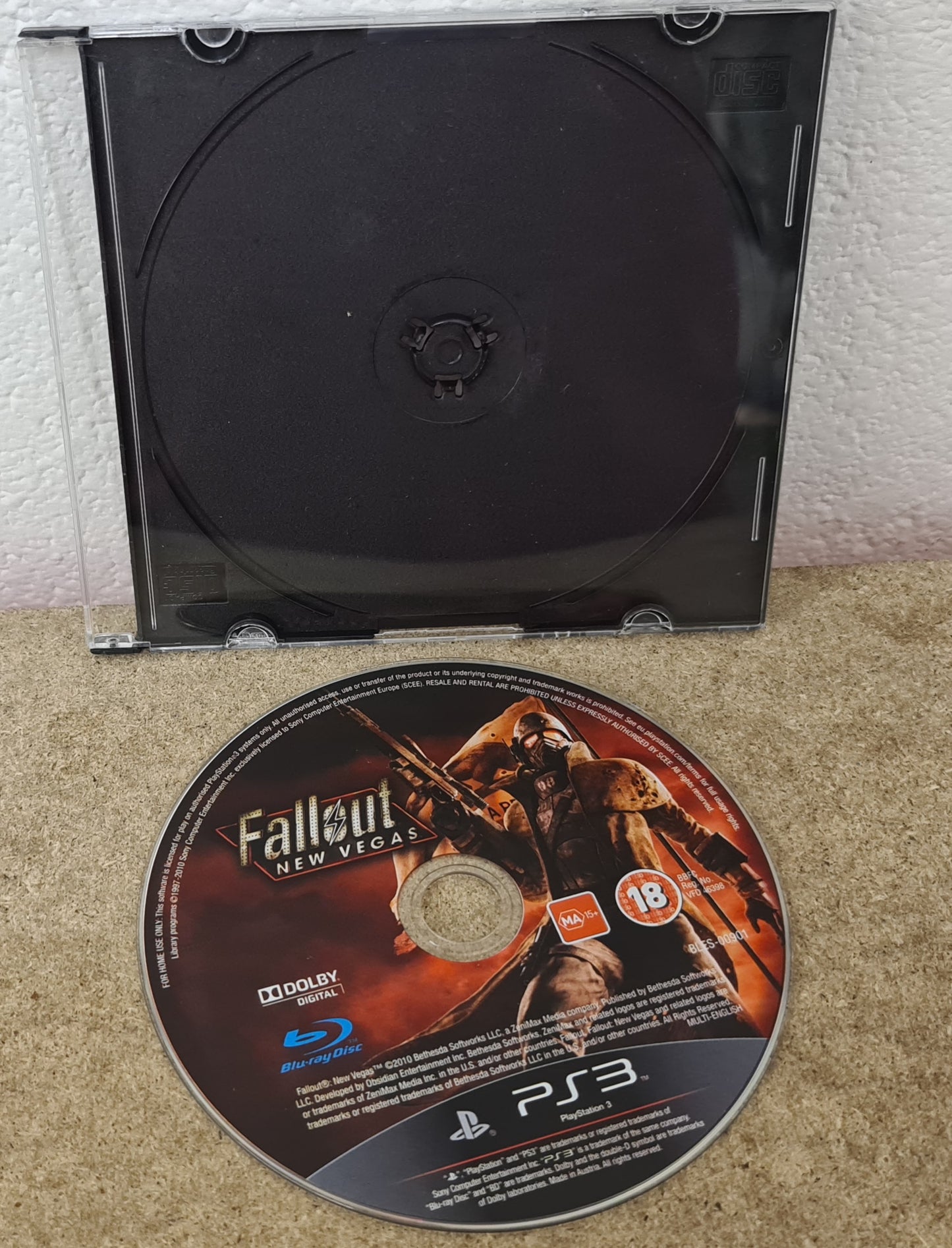 Fallout New Vegas Sony Playstation 3 (PS3) Game Disc Only